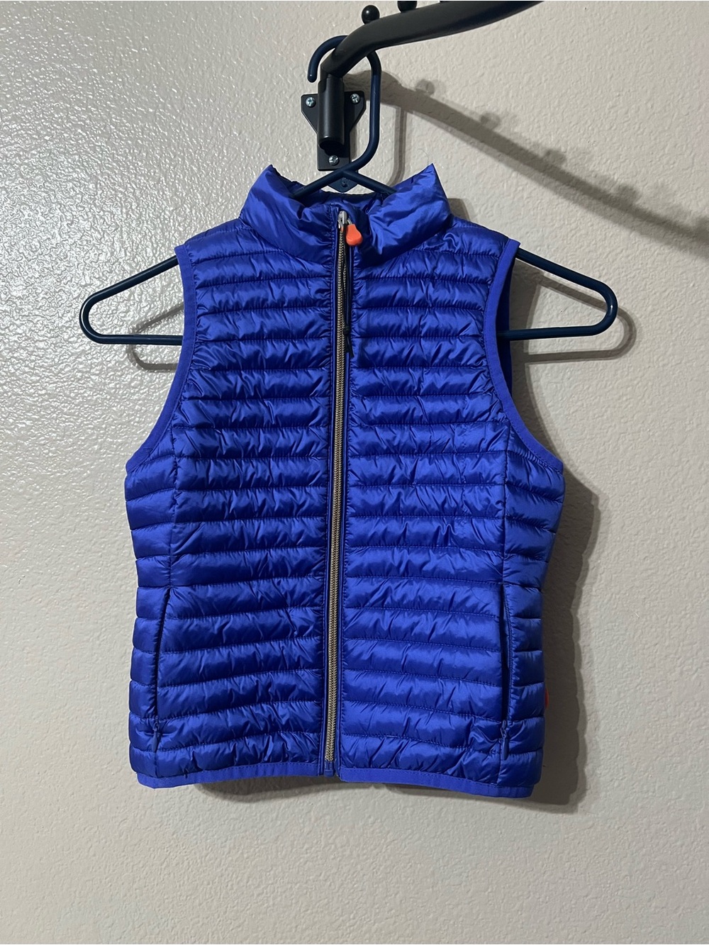 Save the Duck-Kids Ava Ultra Lightweight Quilted Vest - Royal Blue’s Sz-8